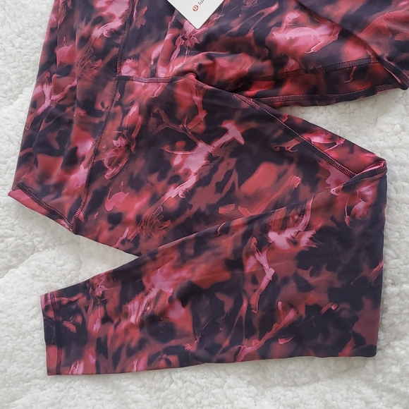 Lululemon Align HR Pant 28" Intensity Pink Blossom Multi - Picture 9 of 17